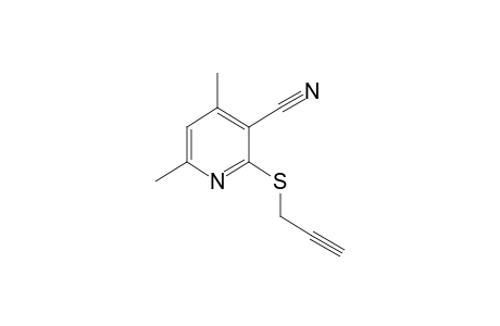 4,6-dimethyl-2-[(2-propynyl)thio]nicotinonitrile