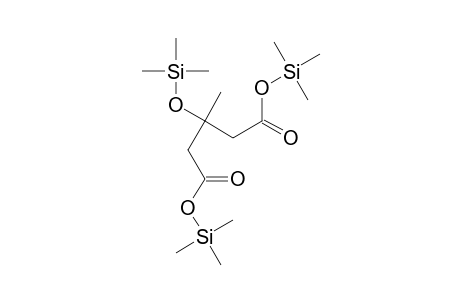 Pentanedioic acid, 3-methyl-3-[(trimethylsilyl)oxy]-, bis(trimethylsilyl) ester