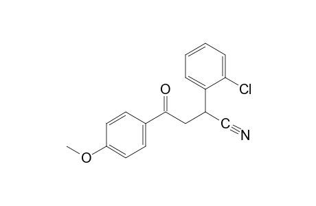 beta-(p-ANISOYL)-o-CHLOROHYDRATROPONITRILE