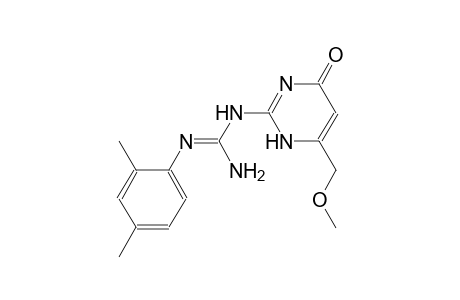 N''-(2,4-dimethylphenyl)-N-[6-(methoxymethyl)-4-oxo-1,4-dihydro-2-pyrimidinyl]guanidine