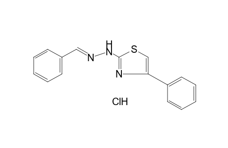 benzaldehyde, (4-phenyl-2-thiazolyl)hydrazone, monohydrochloride