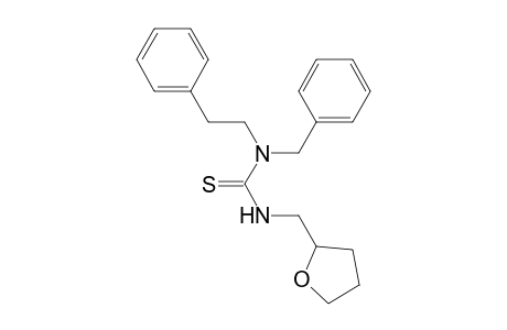 N-benzyl-N-(2-phenylethyl)-N'-(tetrahydro-2-furanylmethyl)thiourea