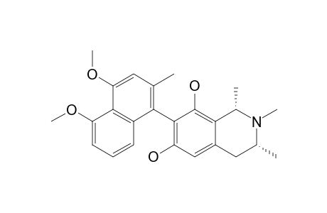 6-O-DEMETHYL-7-EPI-ANCISTROBrEVINE-D