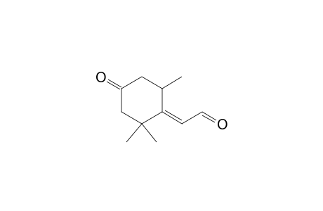 Acetaldehyde, (2,2,6-trimethyl-4-oxocyclohexylidene)-