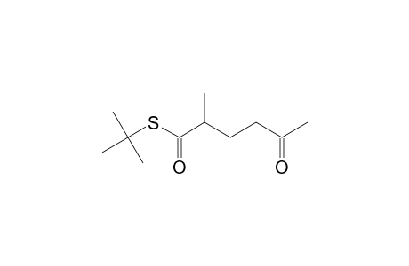 S-(tert-Butyl) 2-methyl-5-oxohexanethioate