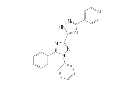 1,5-diphenyl-3-[3-(4-pyridyl)-s-triazol-5-yl]-1H-1,2,4-triazole