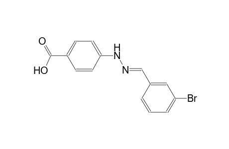 4-[(2E)-2-(3-bromobenzylidene)hydrazino]benzoic acid