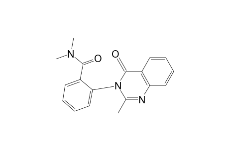 Benzamide, N,N-dimethyl-2-(2-methyl-4-oxo-3(4H)-quinazolinyl)-