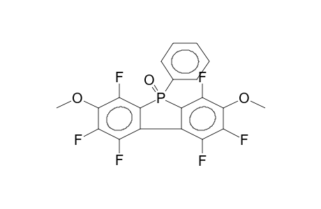 5H-Dibenzophosphole, 1,2,4,6,8,9-hexafluoro-3,7-dimethoxy-5-phenyl-, 5-oxide