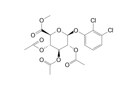 Methyl 2,3,4-tri-O-Acetyl-1-O-(2,3-dichlorophenyl)-.beta.-D-glucopyranuronate