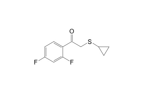 2',4'-DIFLUORO-ALPHA-(CYCLOPROPYLTHIO)-ACETOPHENONE