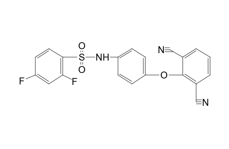 4'-(2,6-dicyanophenoxy)-2,4-difluorobenzenesulfonanilide