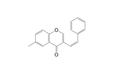 6-Methyl-3-[(Z)-2-phenylethenyl]-1-benzopyran-4-one