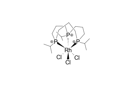 trichloro[1,5,9-tris(2-propyl)triphosphacyclododecane]-rhodium(III)