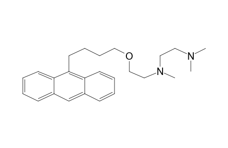 Anthracene, 9-(8,11-dimethyl-8,11-diaza-5-oxadodec-1-yl)-