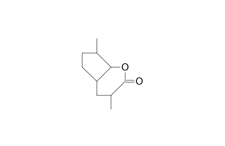 (3b,4Aa, 7a,7aa)-3,4,4a,5,6,7-hexahydro-3,7-dimethyl-cyclopenta(B)pyran-2(3H)-one