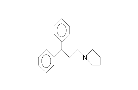 N-(3,3-Diphenyl-propyl)-pyrrolidine