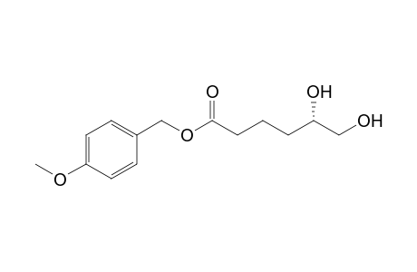 (4-methoxyphenyl)methyl (5S)-5,6-bis(oxidanyl)hexanoate