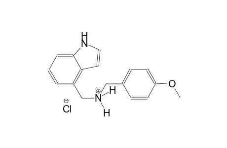 1H-indole-4-methanaminium, N-[(4-methoxyphenyl)methyl]-, chloride