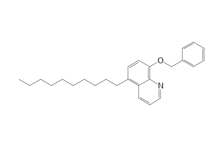 5-Decyl-8-phenylmethoxy-quinoline