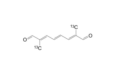 (9,10-(C-13))-2,7-DIMETHYLOCTA-2,4,6-TRIENE-1,8-DIAL