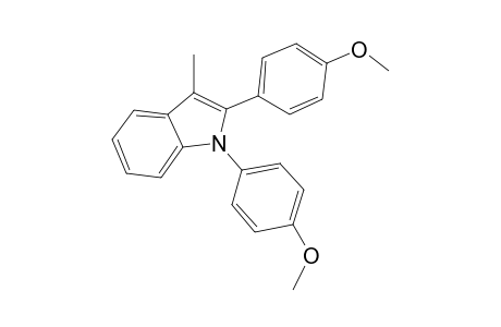 1,2-bis(4-Methoxyphenyl)-3-methylindole