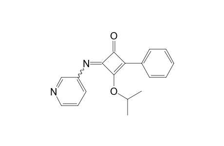 3-Isopropoxy-2-phenyl-4-N-(3-pyridyl)iminocyclobut-2-en-1-one