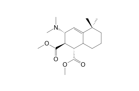 (4ARS,5SR,6RS,7RS)-7-(DIMETHYLAMINO)-1,2,3,4,4A,5,6,7-OCTAHYDRO-1,1-DIMETHYLNAPHTHALENE-5,6-DICARBOXYLIC-ACID,DIMETHYLESTER