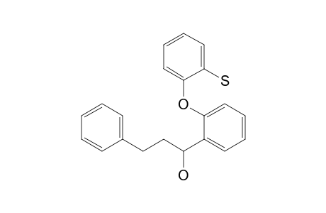 3-Phenyl-1-[2-(2-sulfanylphenoxy)phenyl]-1-propanol