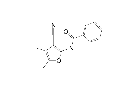 N-(3-Cyano-4,5-dimethylfuran-2-yl)benzamide