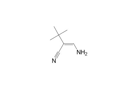 1-Cyano-1-(t-butyl)-2-aminoethene