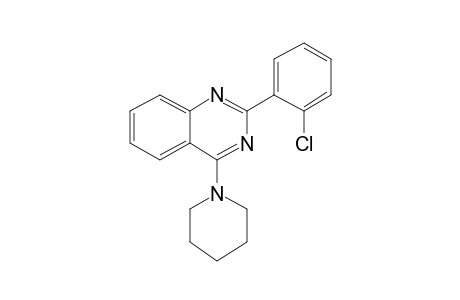 2-(2-Chlorophenyl)-4-(1-piperidinyl)quinazoline