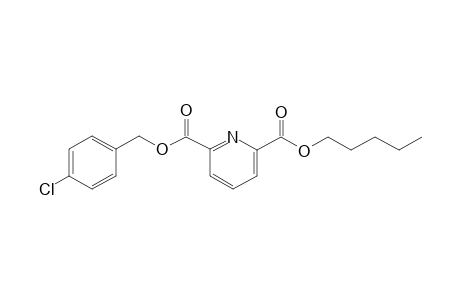 2,6-Pyridinedicarboxylic acid, 4-chlorobenzyl pentyl ester