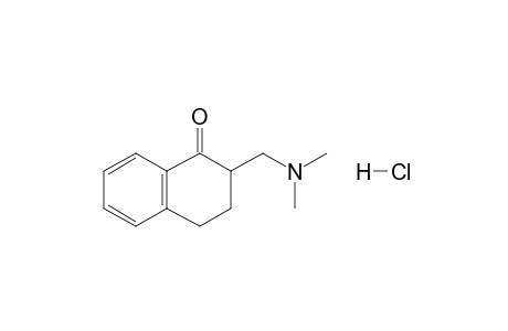 3,4-DIHYDRO-2-[2-(DIMETHYLAMINO)ETHYL]-1(2H)-NAPHTHALENONE, HYDROCHLORIDE