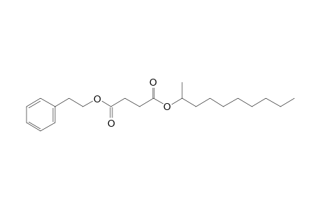 Succinic acid, dec-2-yl phenethyl ester