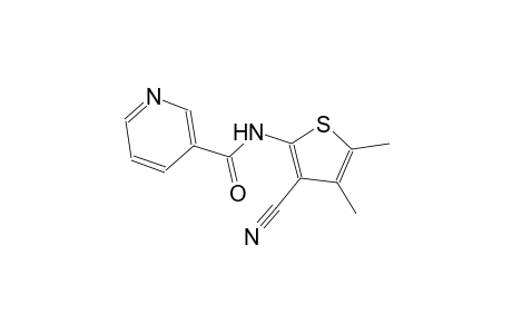 N-(3-cyano-4,5-dimethyl-2-thienyl)nicotinamide