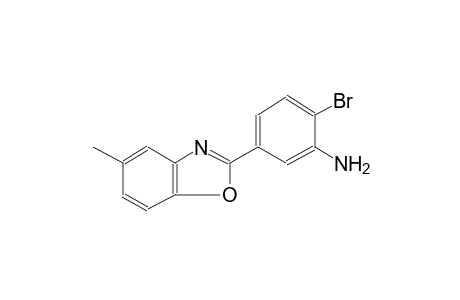 2-bromo-5-(5-methyl-1,3-benzoxazol-2-yl)aniline