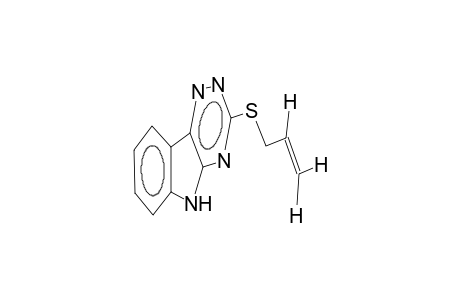 allyl 5H-[1,2,4]triazino[5,6-b]indol-3-yl sulfide