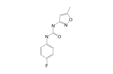 1-(p-fluorophenyl)-3-(5-methyl-3-isoxazolyl)urea