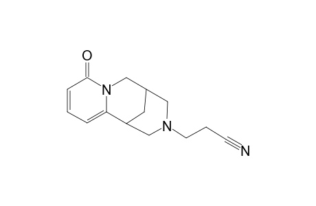 3-[(1R,9S)-6-oxo-7,11-diazatricyclo[7.3.1.0~2,7~]trideca-2,4-dien-11-yl]propanenitrile