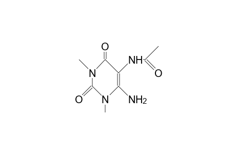 6-Amino-5-acetamido-1,3-dimethyl-uracil