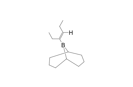 9-(CIS-1-ETHYL-1-BUTENYL)-9-BORABICYCLO-[3.3.1]-NONANE