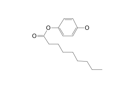 Nonanoic acid 4-hydroxyphenyl ester