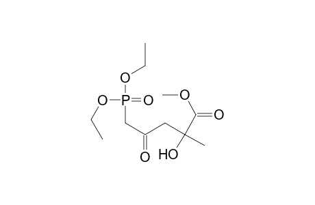 Methyl 5-(Diethoxyphosphinyl)-2-hydroxy-2-methyl-4-oxo-pentanoate