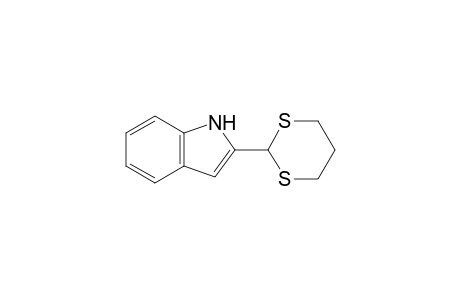 1H-Indole, 2-(1,3-dithian-2-yl)-