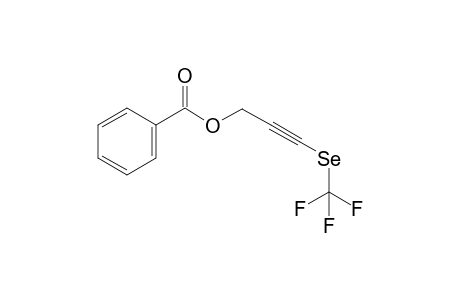 3-[(trifluoromethyl)selanyl]prop-2-yn-1-yl benzoate