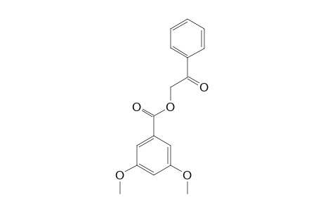 3,5-dimethoxybenzoic acid, phenacyl ester