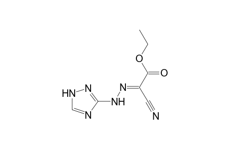 CYANOGLYOXYLIC ACID, ETHYL ESTER, 2-[(1H-1,2,4-TRIAZOL-5-YL)HYDRAZONE]