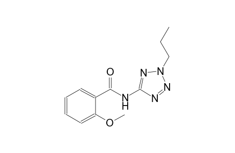 2-methoxy-N-(2-propyl-2H-tetraazol-5-yl)benzamide