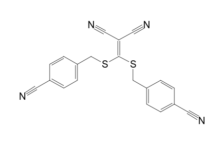{bis[(p-cyanobenzyl)thio]methylene}malononitrile